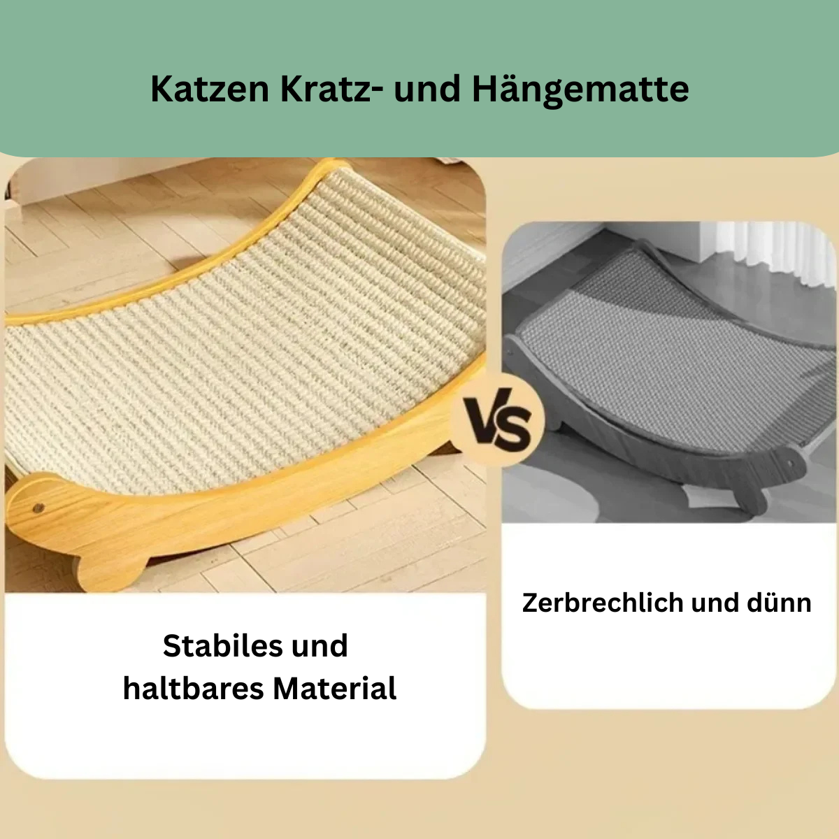 Lomorino Kratz- und Hängematte